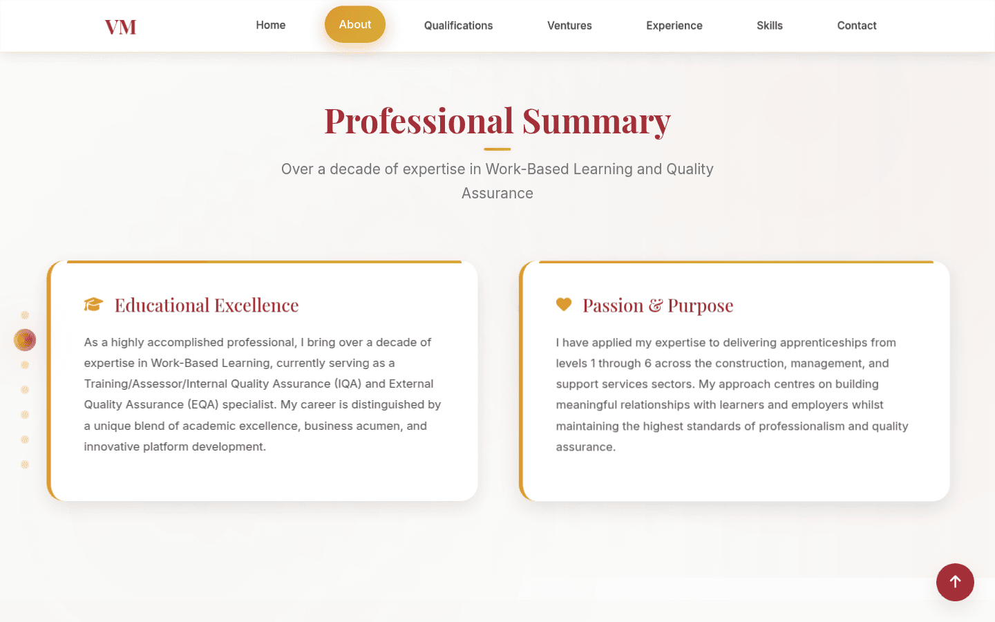 Professional summary